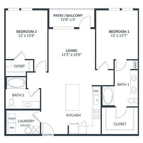 Floor plan B1