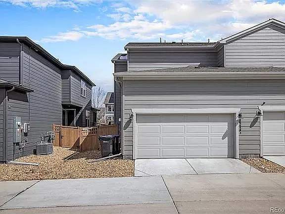 Attached 2 car garage with easy alley access.