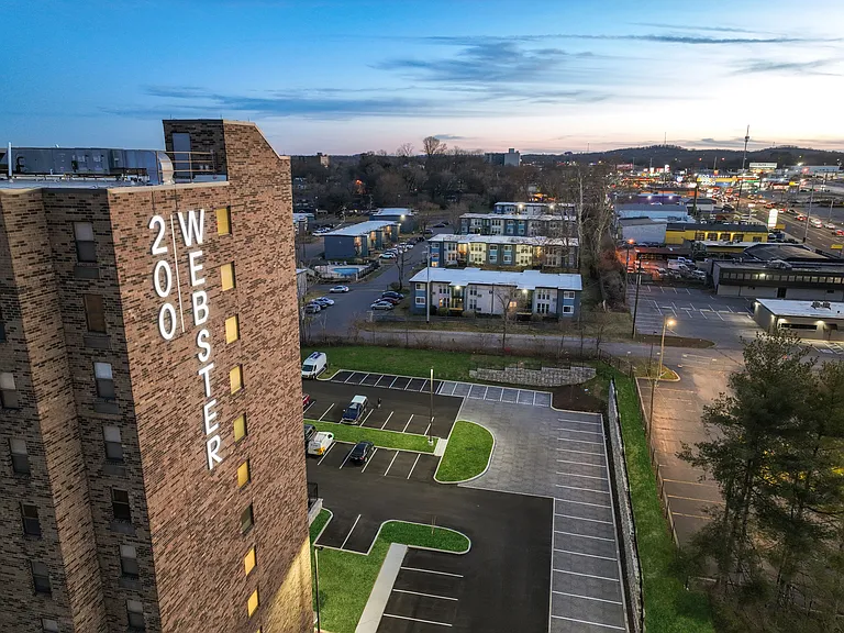 Aerial View of Building