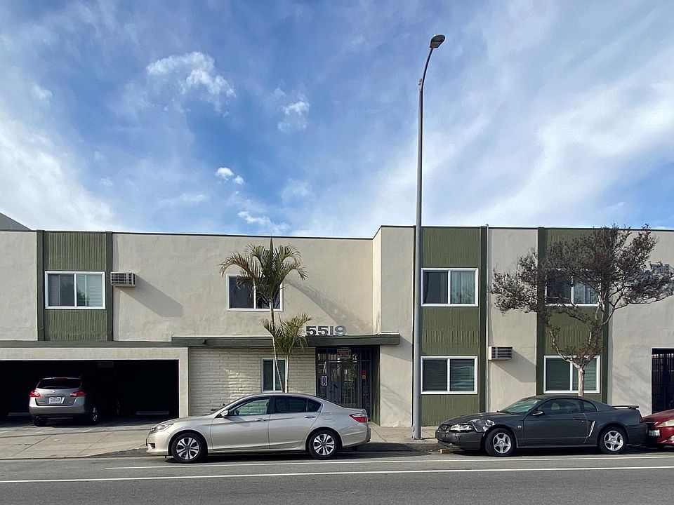 Front of the Montego Apartment Bldg, located at 5519 Laurel Canyon Blvd., in Valley Village.