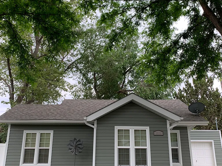 Front of the house facing North
