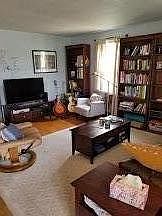 Living room as used by a former tenant