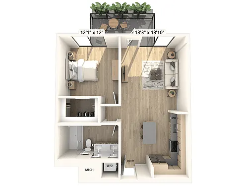Floor plan A12