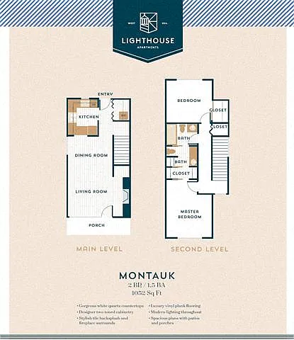Floor plan Montauk