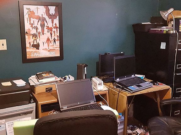 Craft and computer room