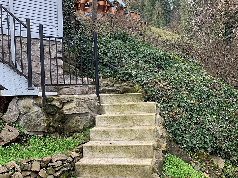 Steps to loft apartment