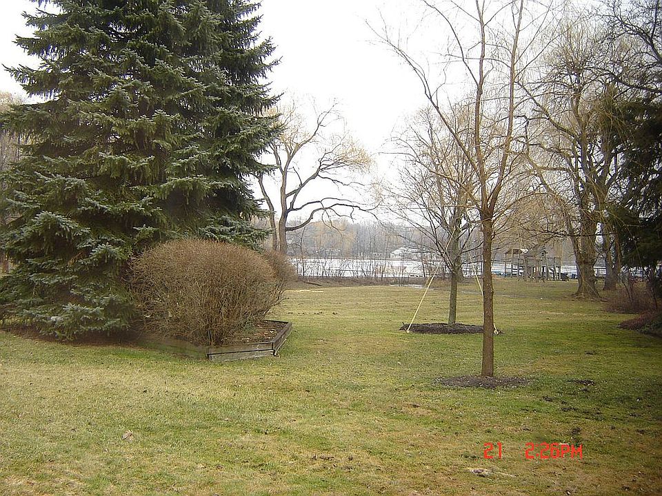 back yard lake view