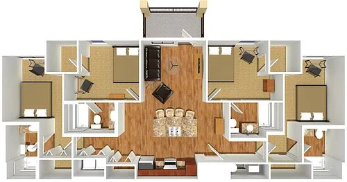 Floor plan D1