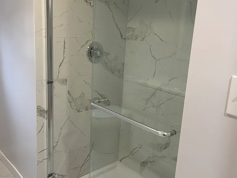 upstairs shower