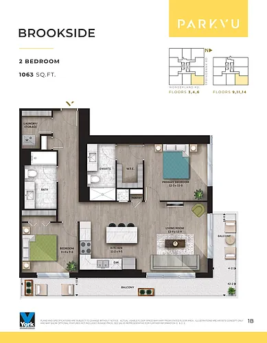 Floor plan BROOKSIDE