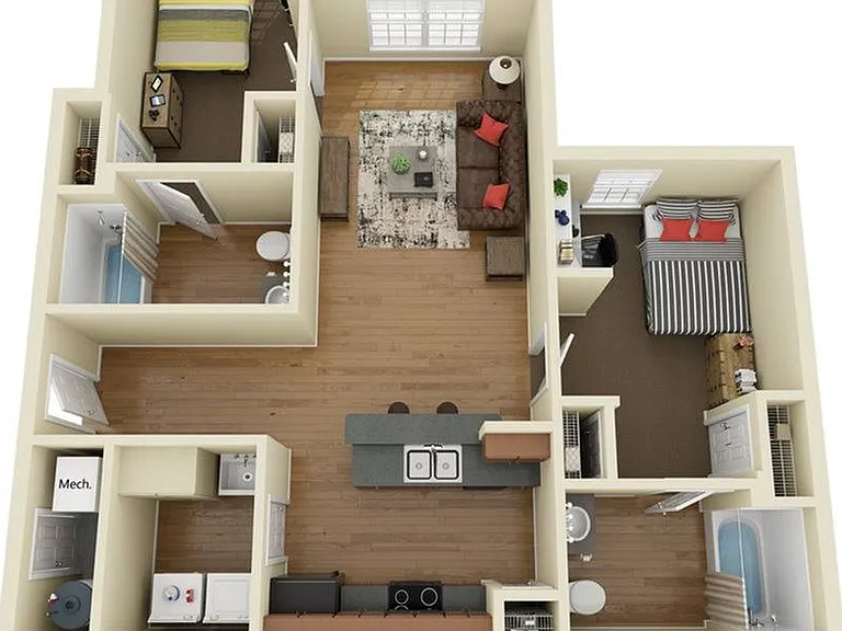2 bed 2 bath 2 bed 2 bath