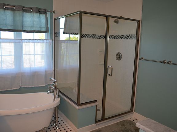 Renovated master bath