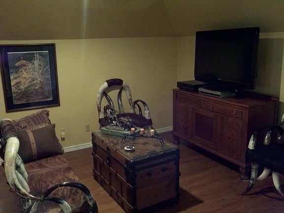 TV area in Master Bedr