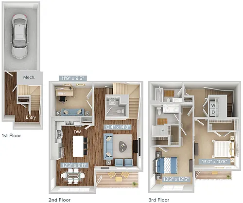 Floor plan B6-1629