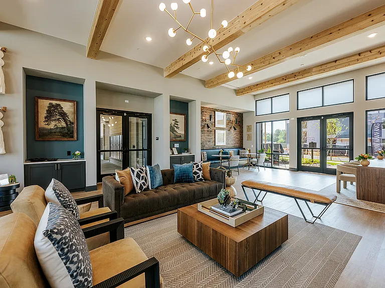 Resident Clubhouse at Bolton West Charlotte Apartments