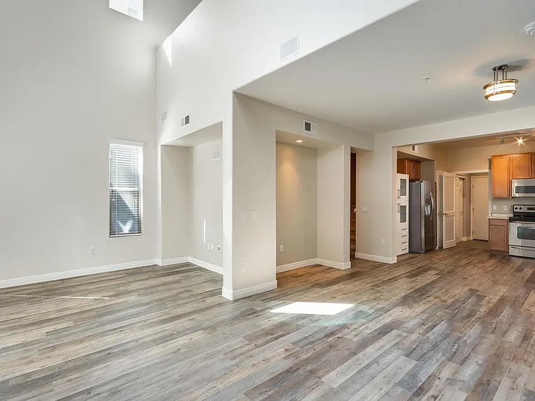 View from front door (before furniture)