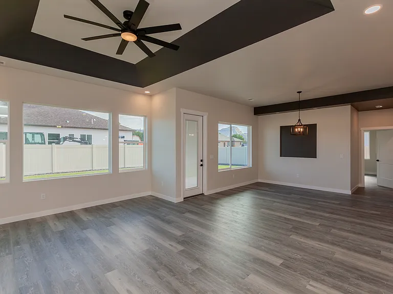 Fan in living room