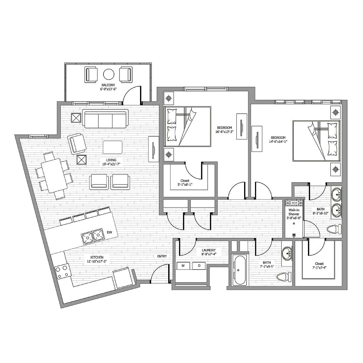 Floor plan B9