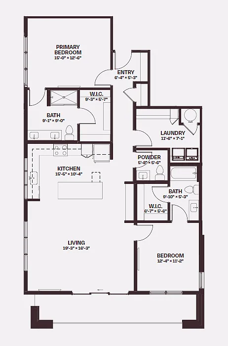 Floor plan C6-1