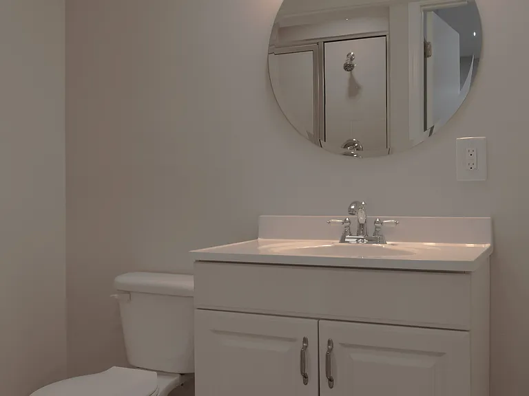 Basement bathroom