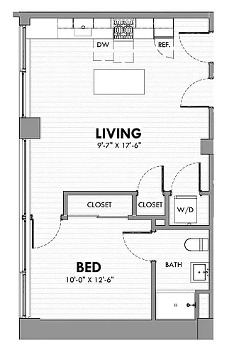 Floor plan Tier 25-1