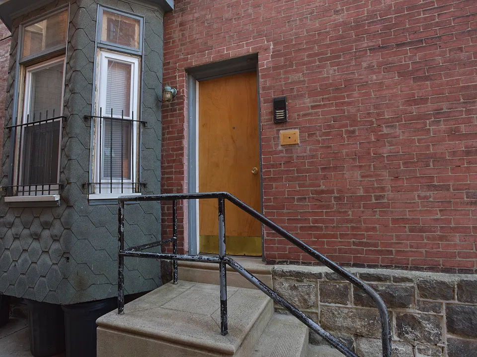 4736 Hazel Avenue 
side entrance for upper floors
