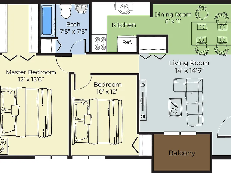 Two bedroom Dog friendly Two bedroom Dog friendly