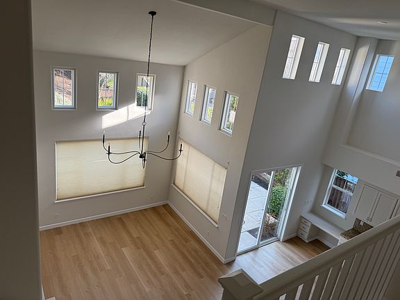 High ceilings - view from the 2nd floor
