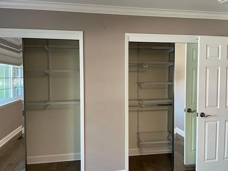 2 large closets in 3rd bedroom. Largest bedroom.