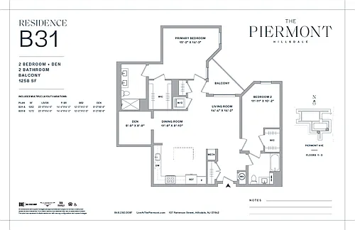 Floor plan B31