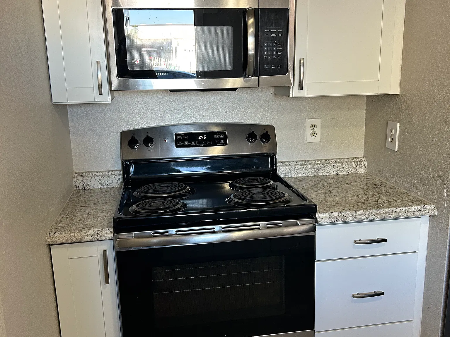 Apartment kitchen — apartment 2 at 4002 West Tonto Apartments.