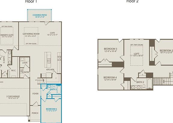 The Keller Floor Plan