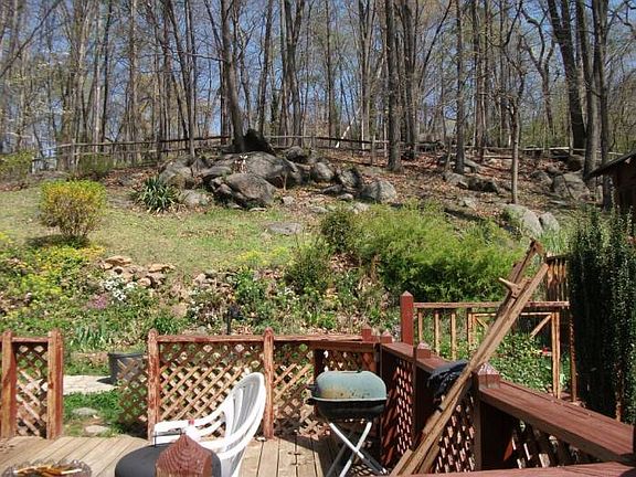 Deck & yard