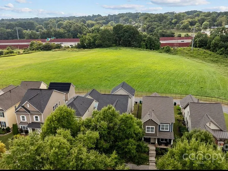 View of back yard