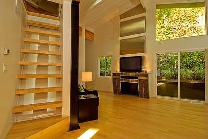 Fireplace and Loft