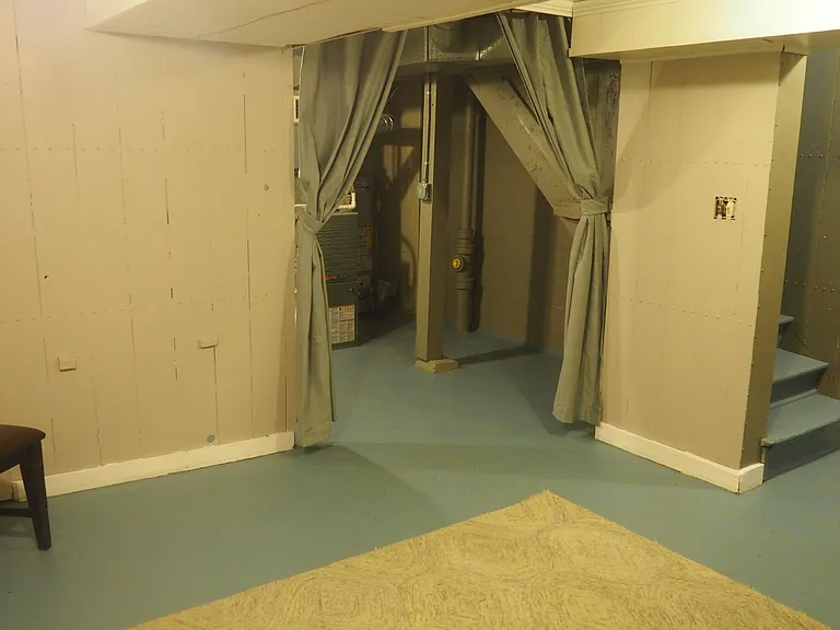 Extra basement living space / storage