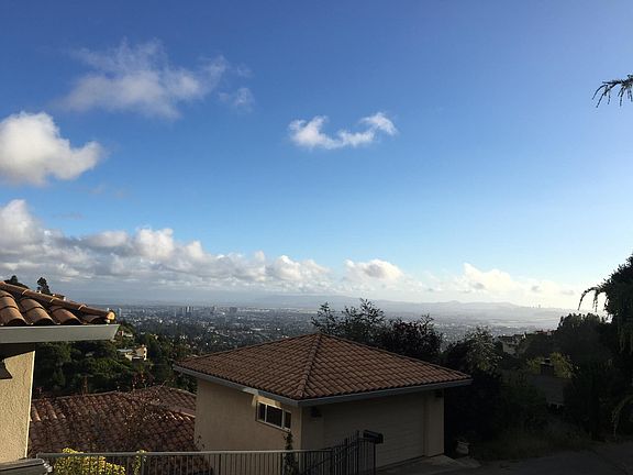 Driveway above house