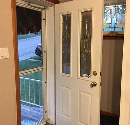 Newer front door.