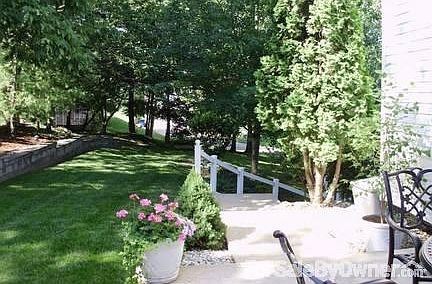 Patio view to yard