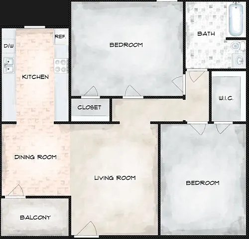 Floor plan 2X1
