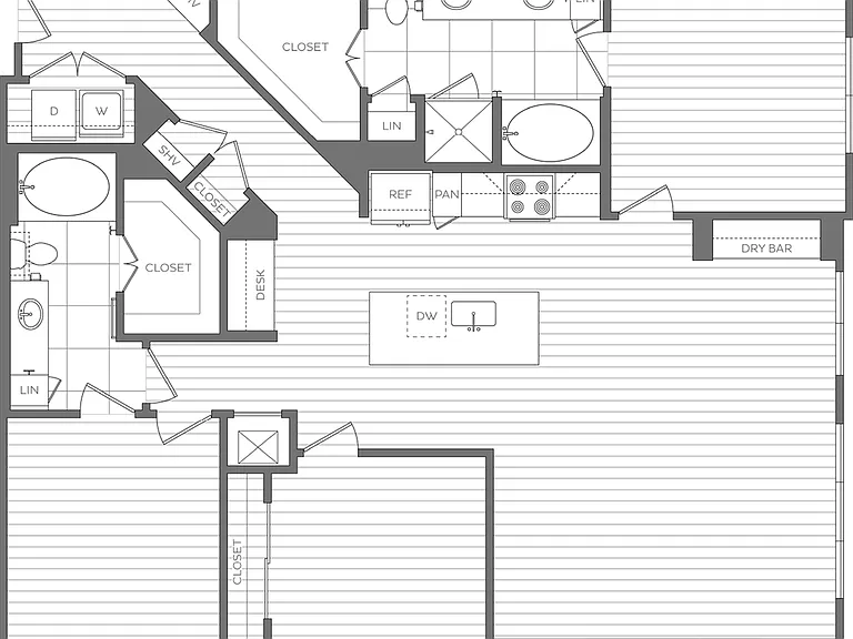 2D Floor Plan S 2D Floor Plan S