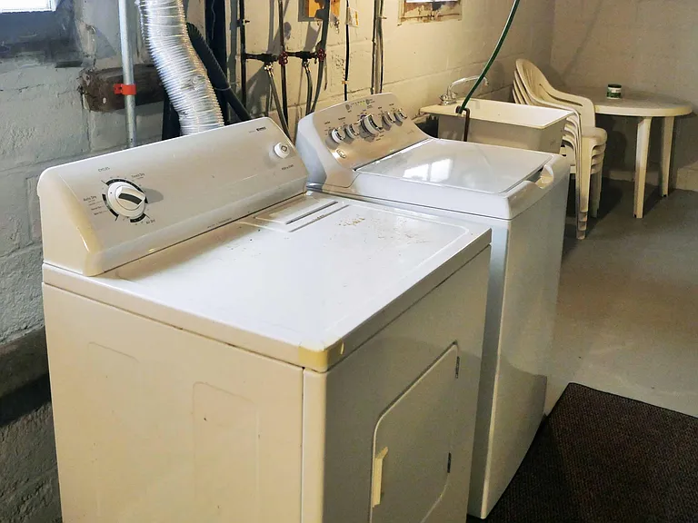 Full-sized washer and dryer