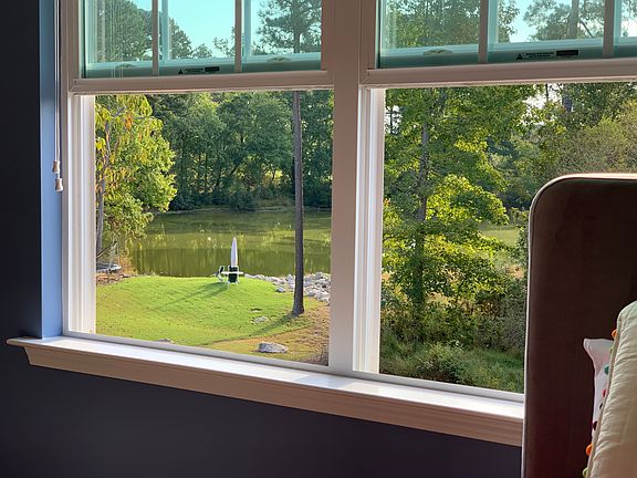 Lake view from rear bedrooms