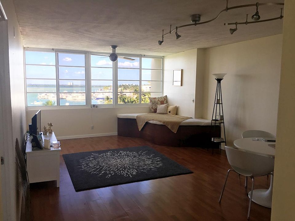 livingroom with water views