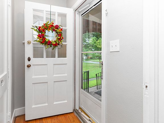 Side Entrance off Porch.