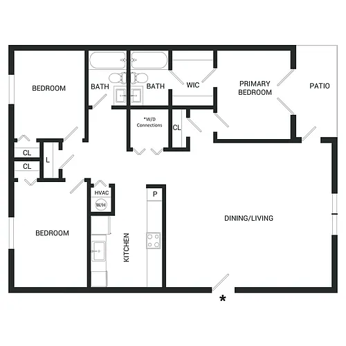 Floor plan Willow