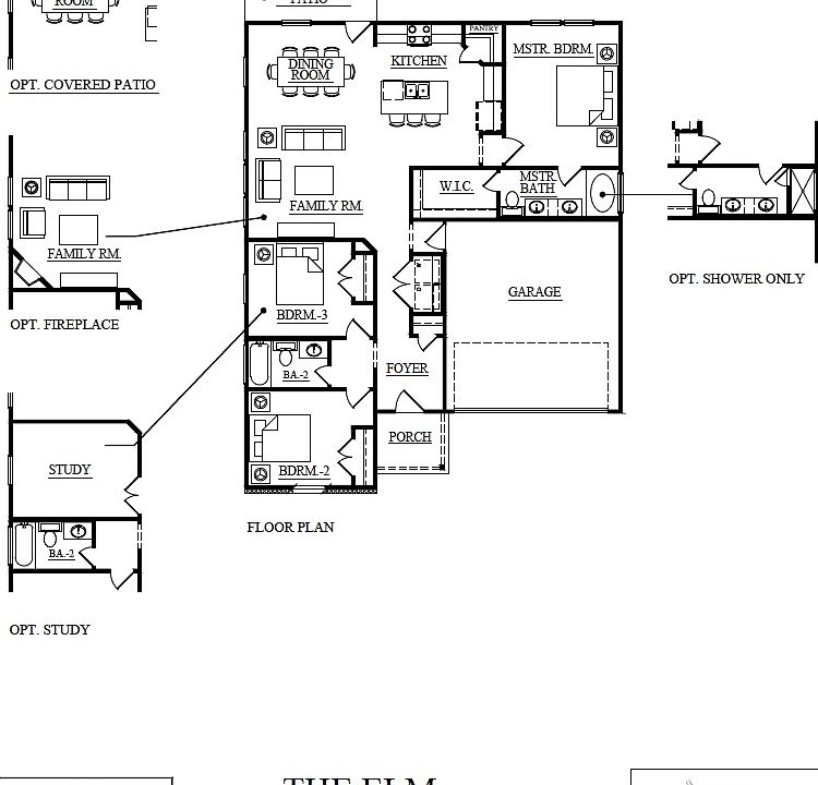 The Elm - Floorpan