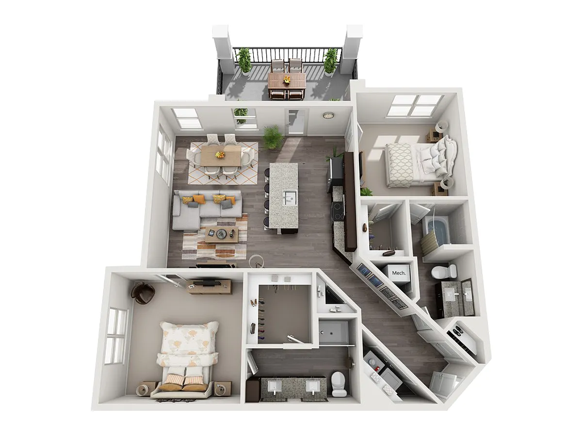 Floor plan B4