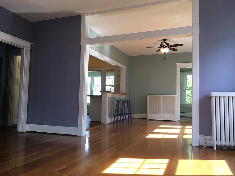Livingroom, looking into diningroom/kitchen area