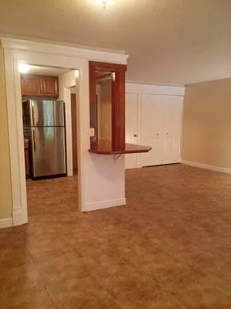 Remodeled kitchen/dining/living